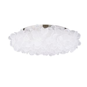  Fluffy Ceiling Light in Brushed Nickel