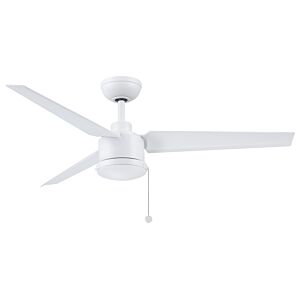 PC with DC 52" Ceiling Fan in Matte White