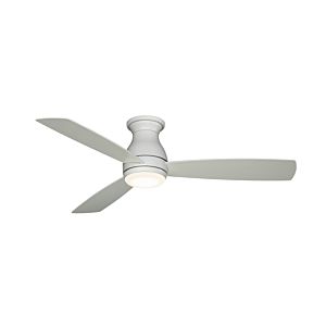 Fanimation Hugh 52 Inch LED Indoor/Outdoor Ceiling Fan in Matte White