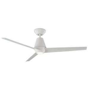 Modern Forms Slim 52 Inch Indoor/Outdoor Ceiling Fan in Matte White