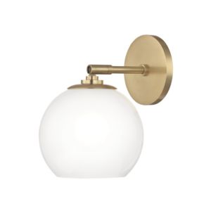 Mitzi Tilly 9 Inch Wall Sconce in Aged Brass