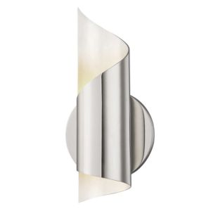 Mitzi Evie 10 Inch Wall Sconce in Polished Nickel