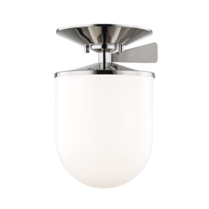 Audrey Ceiling Light in Polished Nickel