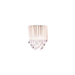 Beverly Dr 2-Light Wall Sconce in White Silk String