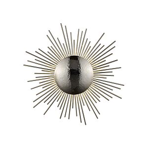 Marquee St. 3-Light Wall Sconce with Flushmount in Polished Nickel