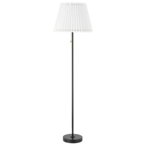 Demi 1-Light LED Floor Lamp in Soft Black