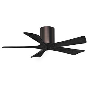 Irene 6-Speed DC 42" Ceiling Fan in Brushed Bronze with Matte Black blades
