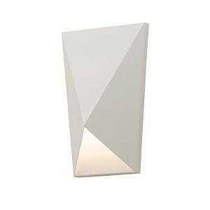Knox LED Outdoor Wall Sconce in White