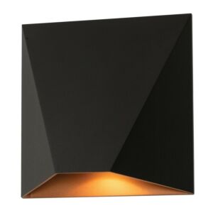 Kylo LED Outdoor Wall Mount in Black
