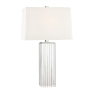  Hague Table Lamp in Polished Nickel