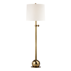  Marshall Floor Lamp in Vintage Brass
