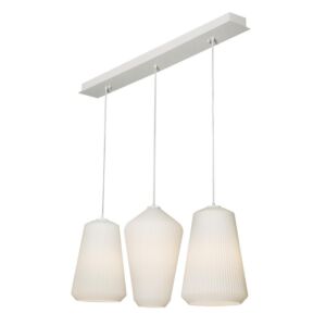 Lily 3-Light Pendant in White