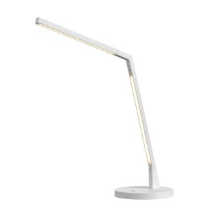  Miter LED Desk Lamp in White