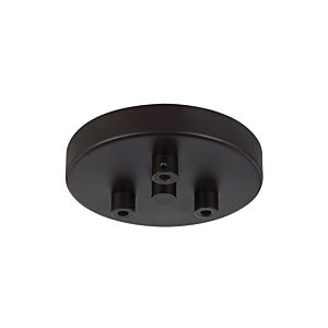 Feiss Multi Port Canopies 3 Light Multi Port Canopy with Swag Hooks in Oil Rubbed Bronze