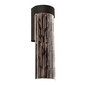 Matrix LED Wall Sconce in Textured Black