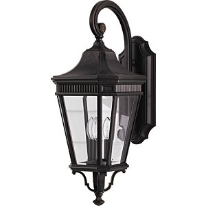 Generation Lighting Cotswold Lane Collection 3-Light Outdoor Lantern in Bronze
