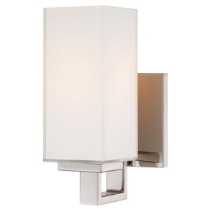 George Kovacs 9 Inch Wall Sconce in Polished Nickel