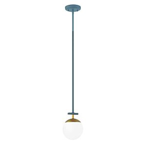 George Kovacs Alluria Pendant Light in Weathered Black with Autumn Gold