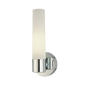 George Kovacs Saber 13 Inch Wall Sconce in Chrome