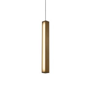 Modern Forms Chaos Pendant Light in Aged Brass