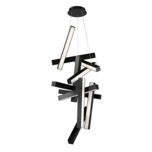Modern Forms Chaos 12 Light 23 Inch in Black