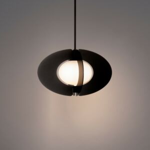 Echelon 1-Light LED Pendant in Black