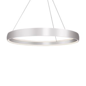  Halo LED Pendant Light in Silver