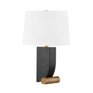Yellowstone 1-Light Table Lamp in Pbt
