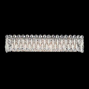 Sarella 6-Light Wall Sconce in White with Crystals From Swarovski Crystals