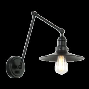 Matteo Brixson 1 Light Wall Sconce In Black