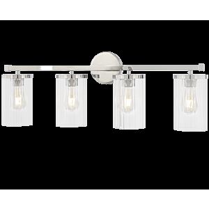 Matteo Liberty 4-Light Wall Sconce In Chrome