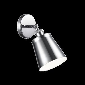 Matteo Kinsley 1-Light Wall Sconce In Chrome
