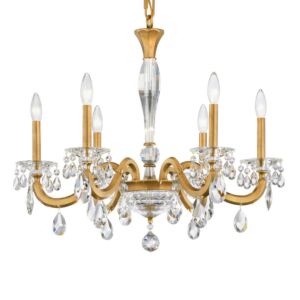 San Marco 6-Light Chandelier in French Gold