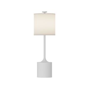 Issa 1-Light Table Lamp in White