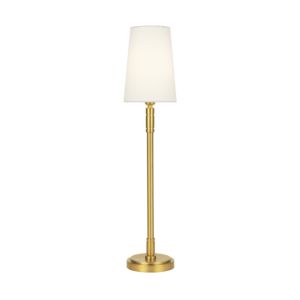 Beckham Classic Table Lamp in Burnished Brass by Thomas O'Brien