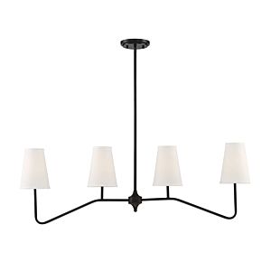 Trade Winds Madison Linear Chandelier in Oil Rubbed Bronze