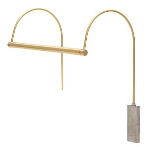 House of Troy Ultra Slim Line 15 Inch Picture Light in Satin Brass