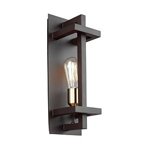 Feiss Finnegan 17 Inch Wall Sconce in New World Bronze