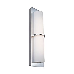 Feiss Cynder 18 Inch 1 Light Wall Sconce in Chrome