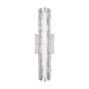 Cutler 1-Light LED Wall Sconce in Chrome
