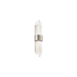 Luzerne 1-Light LED Bathroom Vanity Light in Brushed Nickel