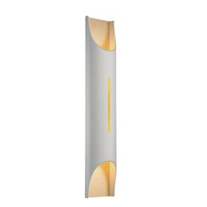Modern Forms Mulholland 32 Inch Wall Sconce in White Gold Leaf
