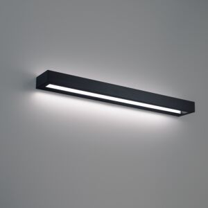 Open Bar 2-Light LED Bathroom Vanity Light in Black