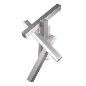 Modern Forms Chaos Wall Sconce in Brushed Aluminum