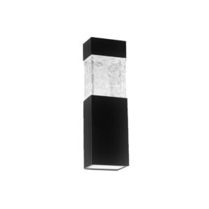 Monarch 1-Light LED Outdoor Wall Sconce in Black