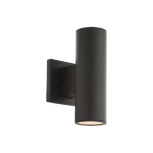 WAC Cylinder 3000K 2 Light Wall Sconce in Bronze