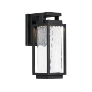 Modern Forms Two If By Sea 18 Inch Outdoor Wall Light in Black
