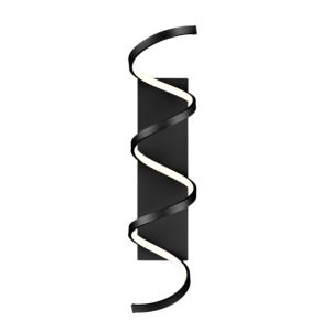  Synergy LED Wall Sconce in Black