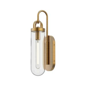 Lancaster 1-Light Wall Sconce in Aged Gold