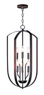 Maxim Provident 6 Light Transitional Chandelier in Oil Rubbed Bronze